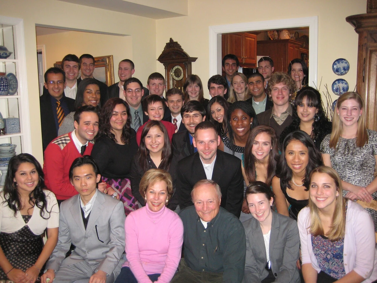 Congressman Archer with Archer Fellows